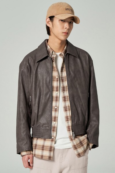 ジャケット COVERNAT Women's Sweat Varsity Jacket 5MM432 Women's スウェットバーシティジャケット チャコール - Covernat