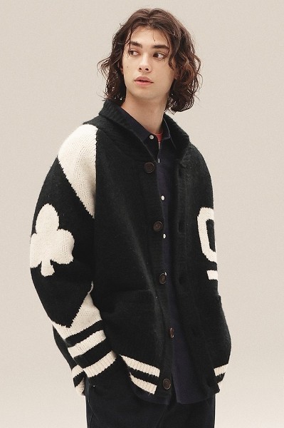 ジャケット COVERNAT Women's Sweat Varsity Jacket 5MM432 COVERNAT Women's Sweat Varsity Jacket 5MM432