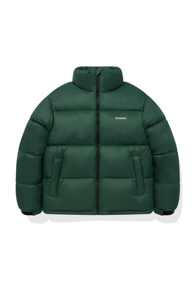 Covernat Unisex Short Quilting Jacket Charcoal | Puffer for