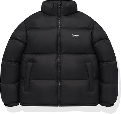 Covernat Unisex RDS Civic Short Puffer Black | Puffer for