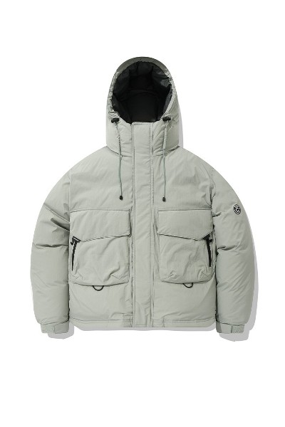 [COVERNAT]★RDS DETTACHEABLE COLLAR DOWN SHORT PUFFER MUSINSA | COVERNAT RDS Detachable Collar Down Short Puffer Black