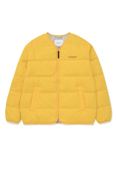 [COVERNAT]★韓国人気★RDS Reversible Short Puffer Covernat Unisex RDS Reversible Fleeced Down Jumper Black