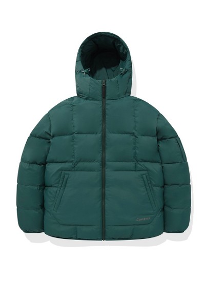 [COVERNAT]★韓国人気★RDS COVERLIGHT PACKABLE HOODE DOWN Covernat Unisex RDS Coverlight Hoodie Down Green | Puffer