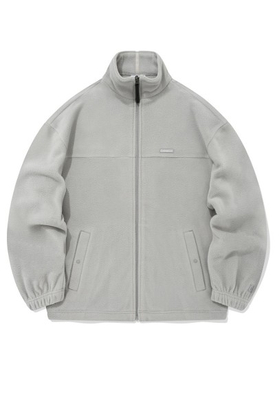 Covernat Unisex Fleeced Collarless Jacket Lavender | Jackets