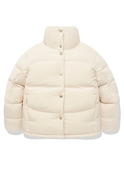 Covernat Unisex Short Quilting Vest Beige | Puffer for Women