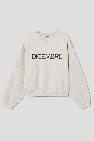 KIRSH Collection Utopia Wording Sweatshirt Salmon