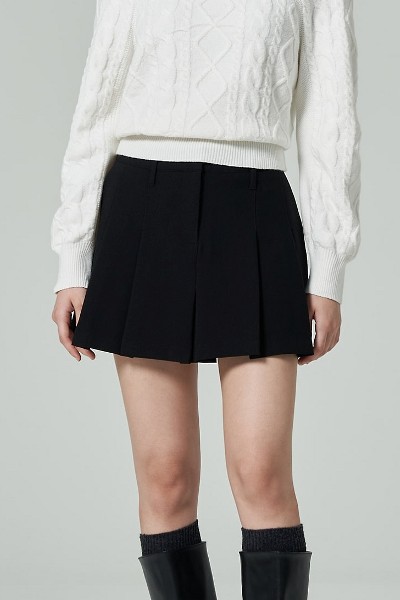 ☆送料・関税込☆SATUR★(W) Padded Balloon Cargo Skirt★ Lewwe - Elastic Waist Panel Denim Maxi Balloon Cargo Skirt