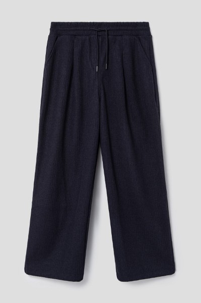 SEAN TOWN★大人気♪ICE LINEN BANDING WIDE PANTS_3色 Bryn Wide Leg Pants in Evening Haze Grey | Vans