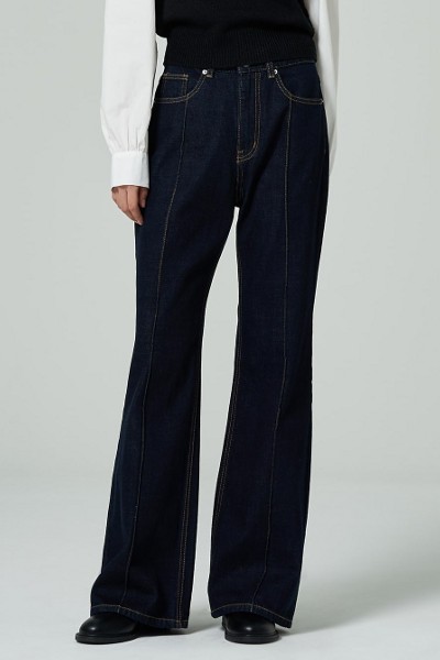 【CAVISH】送料/関税込 PYTHON BOOTSCUT PANTS Insight NY Scuba Pants | Bootcut Pull On Pants | The