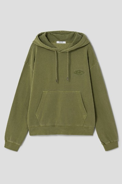 ★23SS★【COVERNAT】★Comfort Logo Varsity Sweatshir.t★ Covernat Unisex Comfort Logo Varsity Sweatshirt Melange Gray