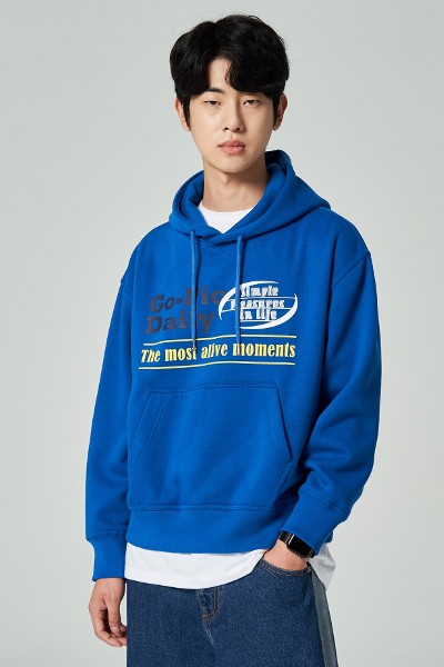 Covernat Unisex Small Authentic Logo Sweatshirt Blue