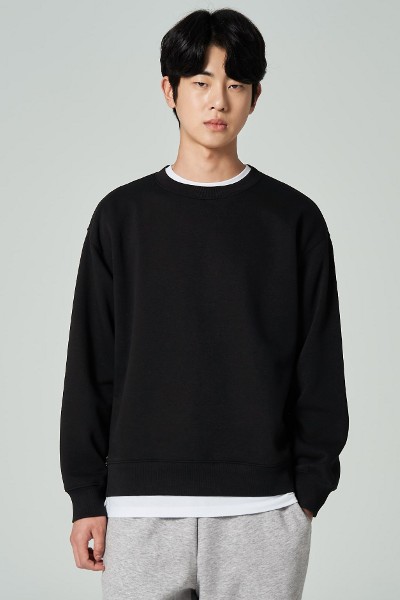 Covernat Unisex Small Authentic Logo Sweatshirt Melange Gray