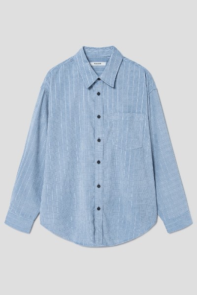 ★COVERNAT★ Whale Logo Stripe Half Shirt Navy Covernat Unisex Whale Logo Stripes Half Shirt Green