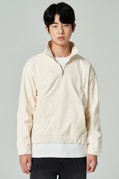 8seconds Corduroy Half Zipup Sweatshirt Ivory | Sweatshirts 8seconds Corduroy Half Zipup Sweatshirt Ivory | Sweatshirts