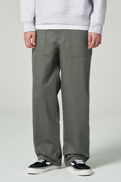 8seconds Cotton Fatigue Pants Khaki | Chinos for Men | KOODING 8seconds Cotton Fatigue Pants Khaki | Chinos for Men | KOODING