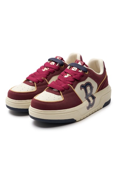 MLB Unisex Chunky Liner Basic SD Shoes Boston Redsox Wine Comfort for Women KOODING