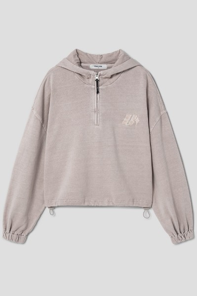 パーカー・フーディ COVERNAT Small Authentic Hoodie Melange Gray Covernat Unisex Oversized Small Authentic Logo Hoodie