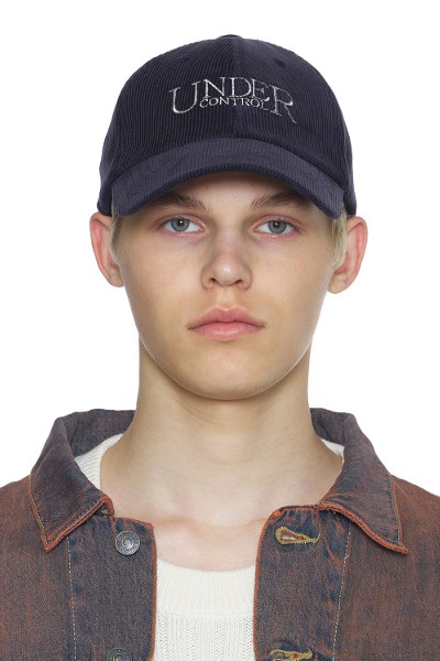 UNDERCONTROL Unisex Signature Mesh Trucker B B Navy Red