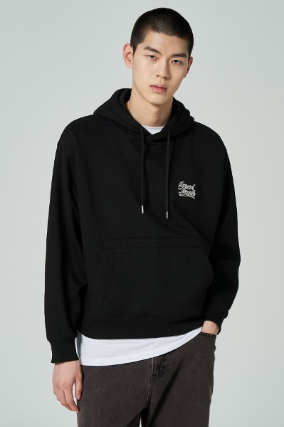 Covernat Unisex C Logo Half Zipup Sweatshirt Red