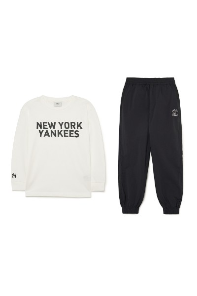 MLB Kids Unisex Basic Vest 3pcs Set NY Yankees Black | Sets for