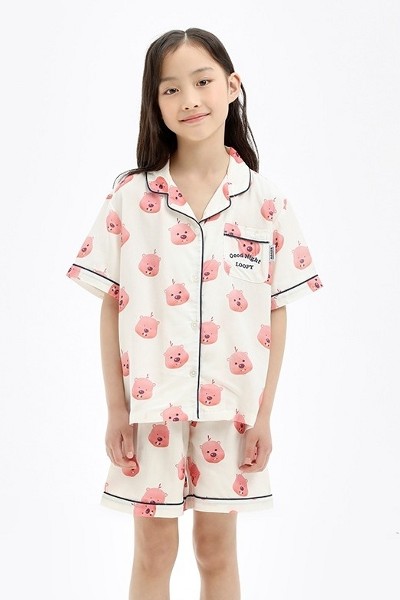 【SPAO】Kuromi Short Sleeve Pajamas★50周年公式コラボ★ SPAO】Kuromi Short Sleeve Pajamas☆50周年公式コラボ☆ (SPAO