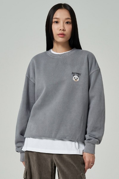 ★KIRSH★ Collection Utopia Wording Sweatshirt Charcoal MUSINSA | KIRSH Collection Utopia Wording Sweatshirt [Charcoal]