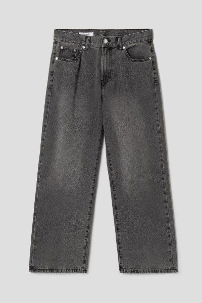 8seconds Balloon Fit Elastic Denim Pants Ash | Relaxed for