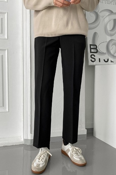 【SCENERITY】Simple banding slacks Simple Banding Slacks (7color) - SCENERITY