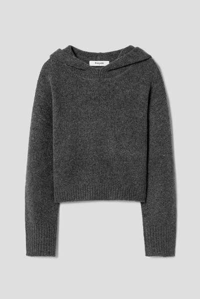 ★★COVERNAT★★ C logo sweatshirt heather gray CO2401CR15HG WConcept COVERNAT C Logo Sweatshirt - Heather Gray 89.00