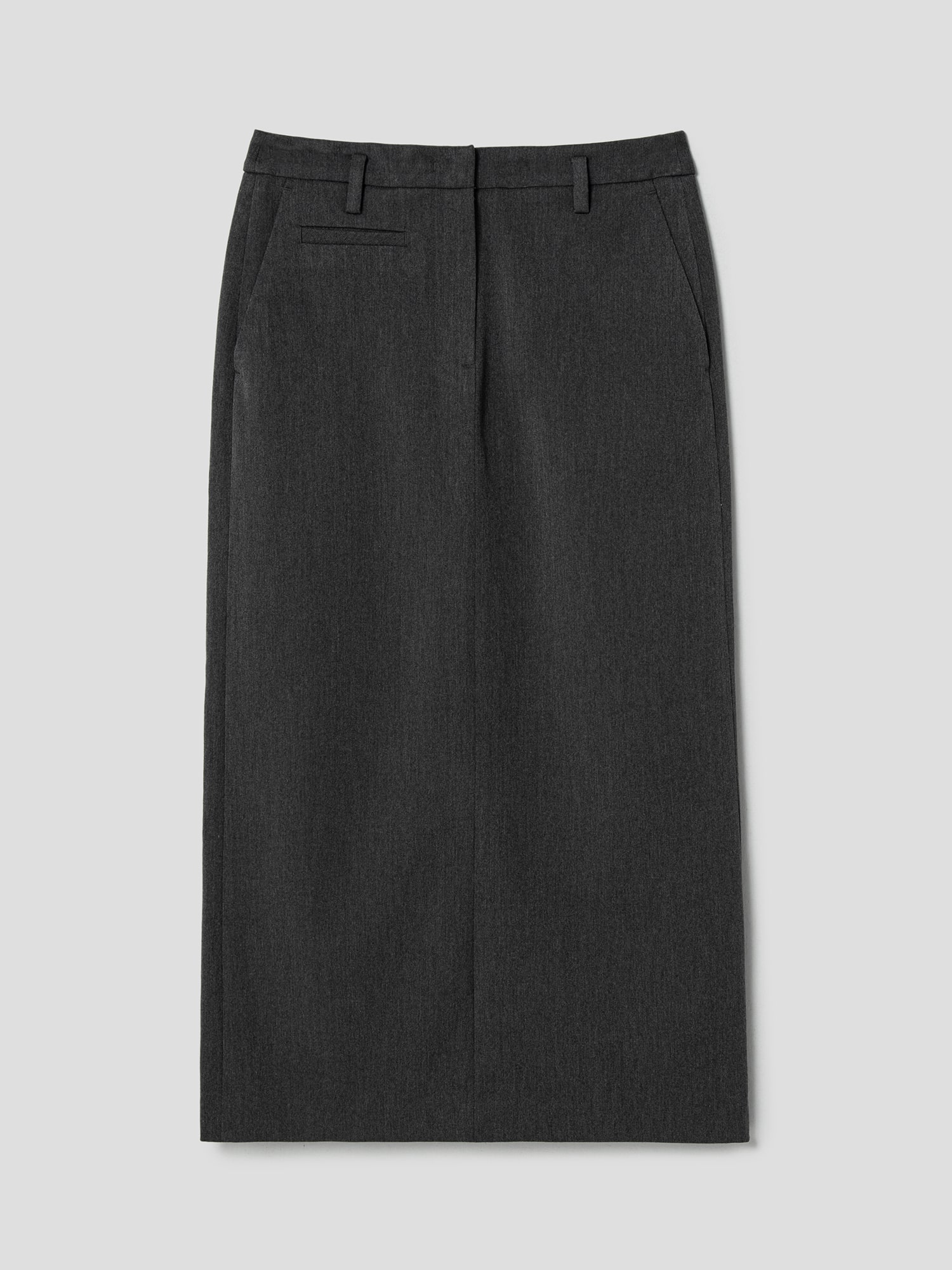 JUSTONE Compact Crinkled Material A-line Skirt | KOODING