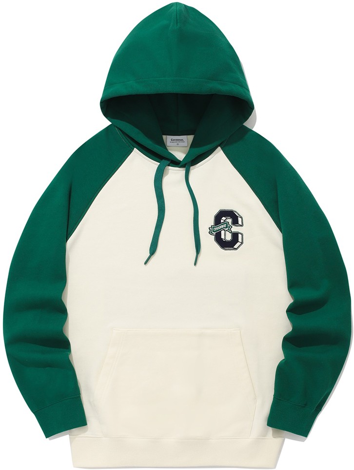 Matin Kim Vintage Crack Printing Hoody In Grey | Sweatshirts