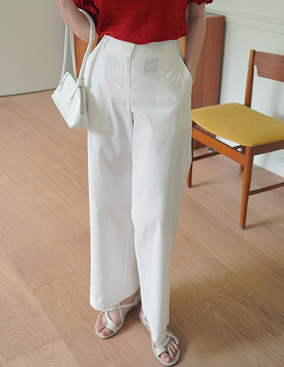 【BAON】Conio Cotton Banding Balloon Wide Pants 8seconds Cotton Balloon Wide Pants Black | Wide for Women