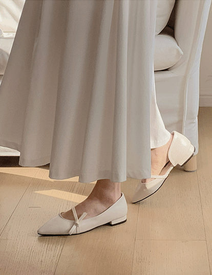 【COLOR iN ID】Gradient Flat Stiletto Gradient Pumps High Heels Shoes Pointed Toe Dresses Pumps