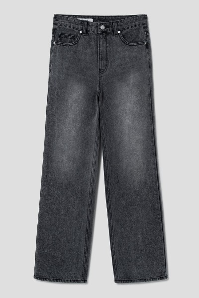 JUSTONE Cool Hidden Banding Stretch Wide Jeans | KOODING
