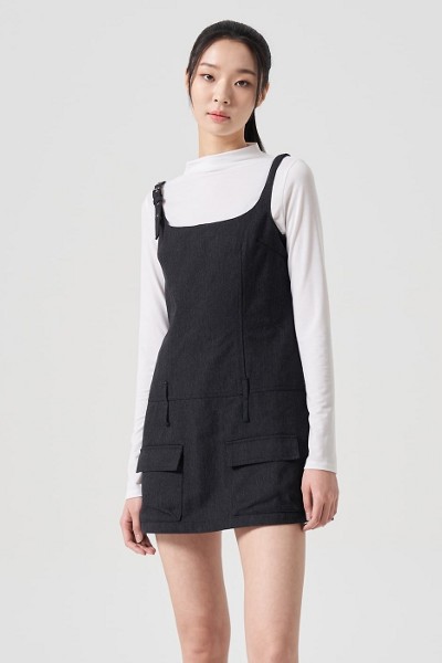 MLB Heart Short Sleeve Pique Dress NY Yankees Cream | Basic