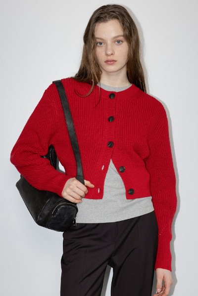 試着のみ【(NEW)MIX COLLARED CARDIGAN】サイズ0(M) 試着のみ【(NEW)MIX COLLARED CARDIGAN】サイズ0(M)