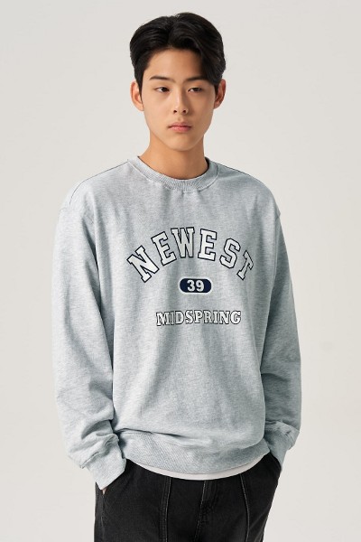 Covernat Unisex Clover Sweatshirt Mint | Sweatshirts