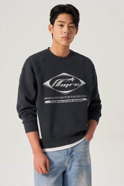 Covernat Unisex Clover Sweatshirt Oatmeal | Sweatshirts
