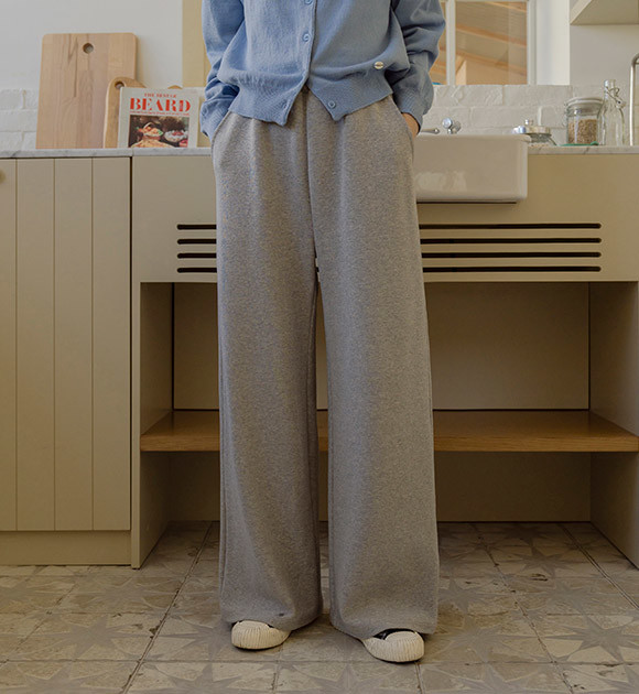 JUSTONE Hidden Banding Stretch Straight Pants | KOODING