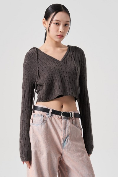 KIRSH Big Cherry Hologram Crop Sweatshirt Pink | Sweatshirts