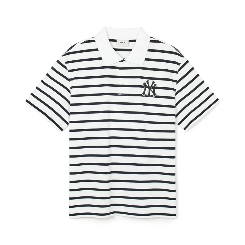 Covernat Unisex Stripes Tee Shirt Blue | Striped for Women