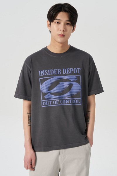 ★KODAK★ Cinekodak Pigment Dying Short Sleeve T-shirt GREEN Kodak Apparel Unisex Cine Kodak Pigment Dyeing Short Sleeve