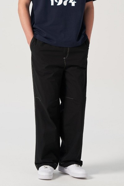 STYLEMAN Pintuck Wide Slacks | Chinos for Men | KOODING
