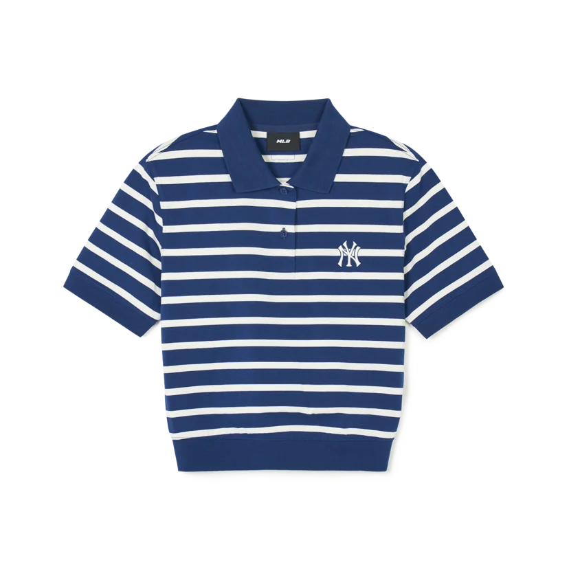 Covernat Unisex Stripes Tee Shirt Blue | Striped for Women