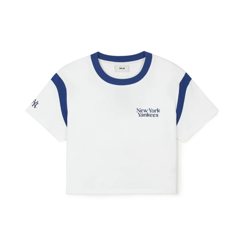 acme de la vie Adlv Circle Wappen Crop Short Sleeve Tee