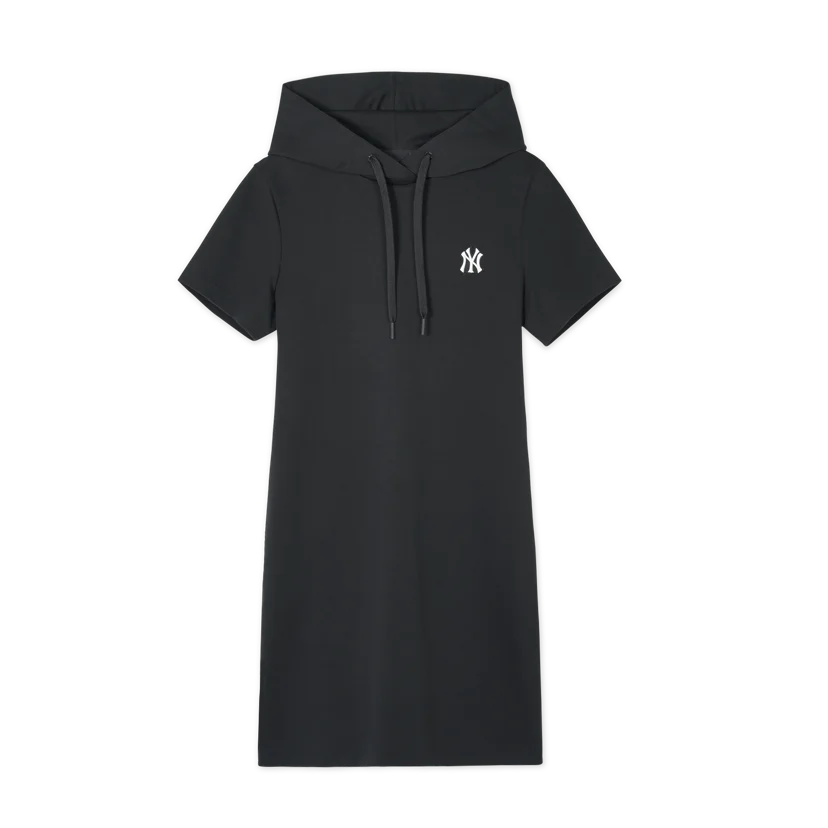 MLB Varsity Lettering Pique Dress NY Yankees Black | Basic