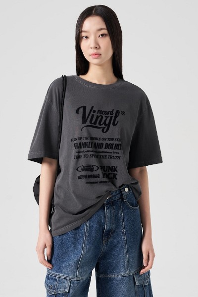 ★KIRSH★ Cherry Front Pocket T-Shirt Grey Charcoal KIRSH Small Cherry Standard Sleeveless 2 Pack Black | Basic