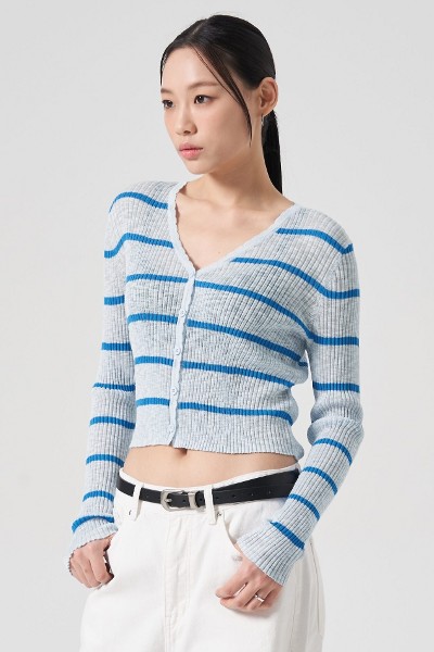 8seconds Crop Knit Cardigan Light Pink | Cardigans for Women