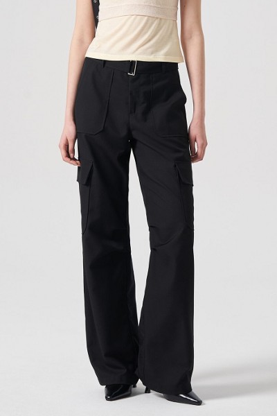 FCMM Unisex Oblique Glamping Outpocket Jogger Pants Melange