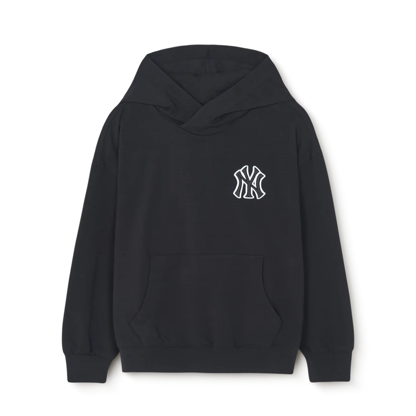 [New Era]★25SS★韓国人気★MLB TEAM LETTERING HOODIE New era MLB Multi Team Essential hoodie Black | Dressinn